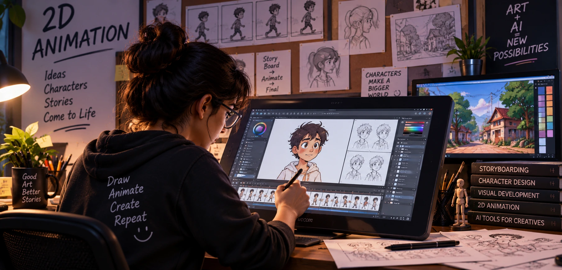 Advanced Program in 2D Animation - AI Integrated