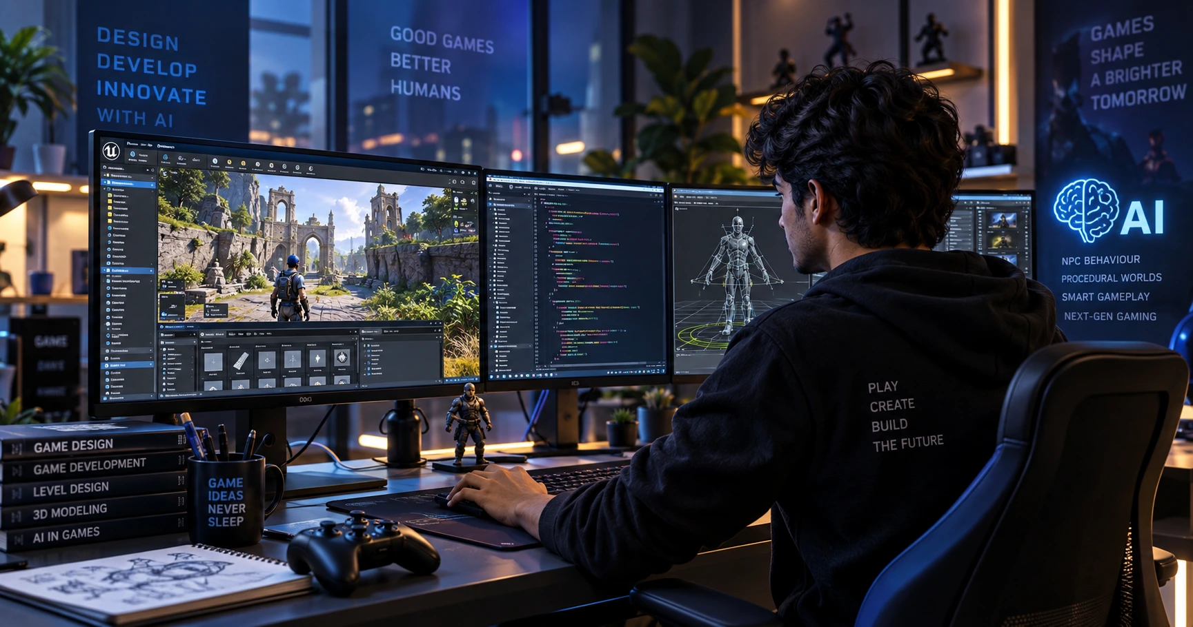 Master Program in Game Design & Development - AI Integrated